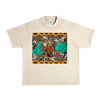 Sandshell western boots and sunflowers tumbler Urban Heavy Tee - Jasminsmagicworld