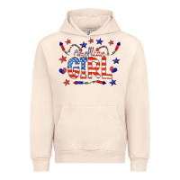Sandshell all american girl doodle letters Urban Hoodie - CowCowDesign