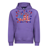 Tulip all american girl doodle letters Urban Hoodie - CowCowDesign