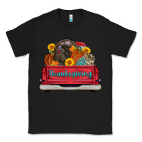 Black thanksgiving truck turkey pumpkin Classic Tee - AdoDesignShop