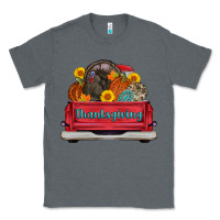 Charcoal Heather thanksgiving truck turkey pumpkin Classic Tee - AdoDesignShop
