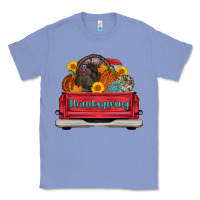 Colony Blue thanksgiving truck turkey pumpkin Classic Tee - AdoDesignShop