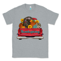 Heather Grey thanksgiving truck turkey pumpkin Classic Tee - AdoDesignShop