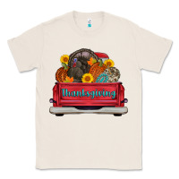 Natural thanksgiving truck turkey pumpkin Classic Tee - AdoDesignShop