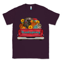 Plum thanksgiving truck turkey pumpkin Classic Tee - AdoDesignShop