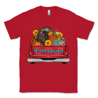 Red thanksgiving truck turkey pumpkin Classic Tee - AdoDesignShop