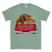 Sage thanksgiving truck turkey pumpkin Classic Tee - AdoDesignShop