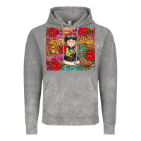 Cloud Rock Mexican girl Vintage Hoodie - RanaPortraitStore