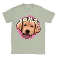 Matcha jack russel floral kopyası Classic Tee - Jasminsmagicworld