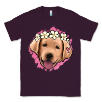 Plum jack russel floral kopyası Classic Tee - Jasminsmagicworld