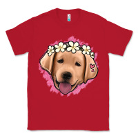 Red jack russel floral kopyası Classic Tee - Jasminsmagicworld