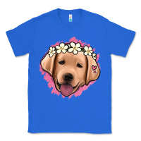 True Royal jack russel floral kopyası Classic Tee - Jasminsmagicworld