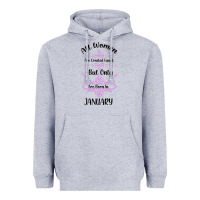 Heather Grey all women are created equal but only the smartest are born in january Heavyweight Hoodie - Bettercallsaul