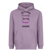 All Women Are Created Equal But Only The Smartest Are Born In January Heavyweight Hoodie | Teevron