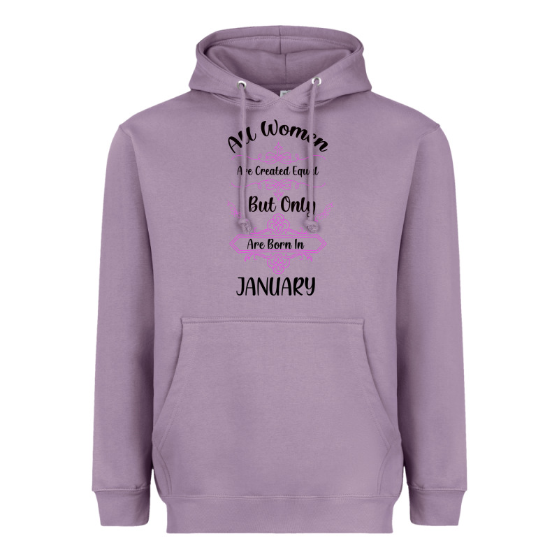 All Women Are Created Equal But Only The Smartest Are Born In January Heavyweight Hoodie by Bettercallsaul | Teevron