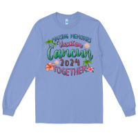 Colony Blue making memories vacation cancun 2024 together Long Sleeve Tee - MaliasSmallBusiness