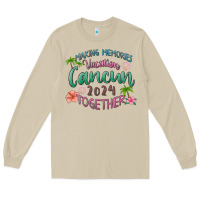 Mushroom making memories vacation cancun 2024 together Long Sleeve Tee - MaliasSmallBusiness