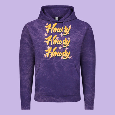 Howdy Howdy Howdy Vintage Hoodie Designed By Jahusdesignshop