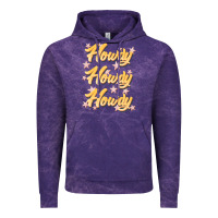 Cloud Purple howdy howdy howdy Vintage Hoodie - JahusDesignShop