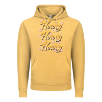 Vintage Mustard howdy howdy howdy Vintage Hoodie - JahusDesignShop
