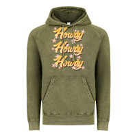 Vintage Olive howdy howdy howdy Vintage Hoodie - JahusDesignShop