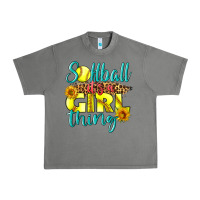 Tornado softball it's a girl thing Urban Heavy Tee - LillyAllenDesigns