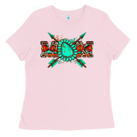 Bubblegum Pink aztec mom Ladies Tee - Zillion Design Studio