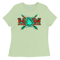 Matcha aztec mom Ladies Tee - Zillion Design Studio