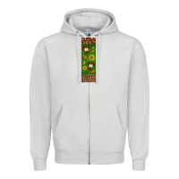 Dove Grey American football dad pen wrap Zipper Hoodie - BundleAndBundleShop