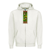 Oatmeal Heather American football dad pen wrap Zipper Hoodie - BundleAndBundleShop
