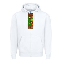 White American football dad pen wrap Zipper Hoodie - BundleAndBundleShop