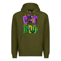 Army Green My cat is my boo Halloween Premium Hoodie - NancyCooperArtShop
