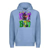 Colony Blue My cat is my boo Halloween Premium Hoodie - NancyCooperArtShop