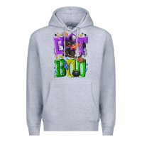 Heather Grey My cat is my boo Halloween Premium Hoodie - NancyCooperArtShop