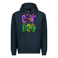Navy My cat is my boo Halloween Premium Hoodie - NancyCooperArtShop