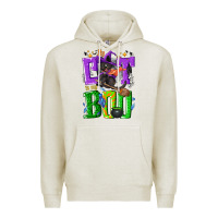 Oatmeal Heather My cat is my boo Halloween Premium Hoodie - NancyCooperArtShop