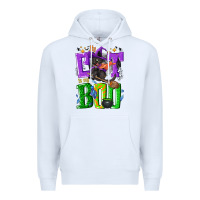 White My cat is my boo Halloween Premium Hoodie - NancyCooperArtShop