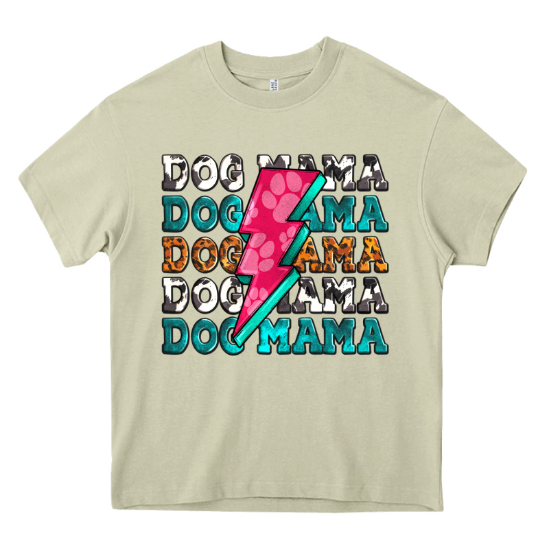 Dog Mama Heavy Core Tee by Zillion Design Studio | Teevron