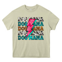 Mossy dog mama Heavy Core Tee - Zillion Design Studio