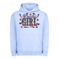 Pigment Grape Ice All American Girl Urban Hoodie - CowCowDesign