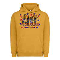 Pigment Peanut Butter All American Girl Urban Hoodie - CowCowDesign