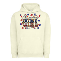 Pigment Pistachio All American Girl Urban Hoodie - CowCowDesign