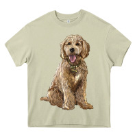 Mossy goldendoodle Heavy Core Tee - BarkalooDesign