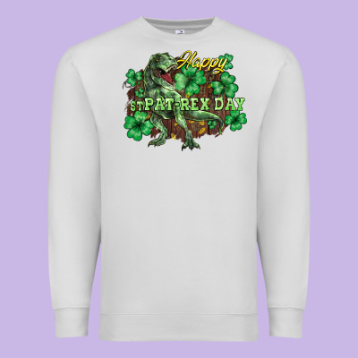 S Day T Rex Premium Sweatshirt Designed By Nancycooperartshop