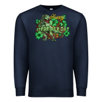Navy s day t rex Premium Sweatshirt - NancyCooperArtShop