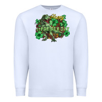 White s day t rex Premium Sweatshirt - NancyCooperArtShop