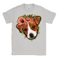 Moon Dust jack russel floral Classic Tee - Jasminsmagicworld