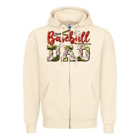 Sandshell baseball dad Zipper Hoodie - BundleAndBundleShop