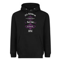 Black all women are created equal but only the smartest are born in june Heavyweight Hoodie - Bettercallsaul