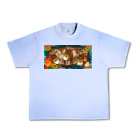 Grape Ice western cow cockerel chick  serape leopard sunflowers license plate te Urban Heavy Tee - BarkalooDesign